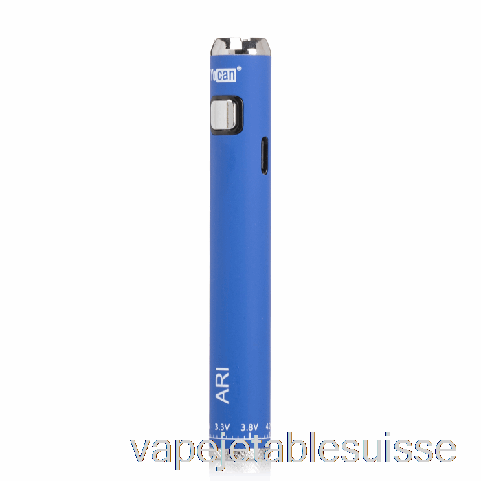Vape Suisse Yocan Ari 650mah Batterie Bleu